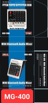 BLG MESA MIX-400 USB/BLUETOOTH 4CH
