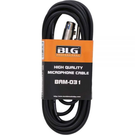 Anúncio: BLG CABO XLR P10 MIC BAM-031 10M
