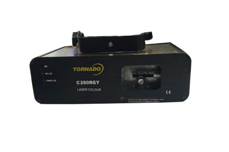 Anúncio: LASER C280RGY 300MW** TORNADO 3COR