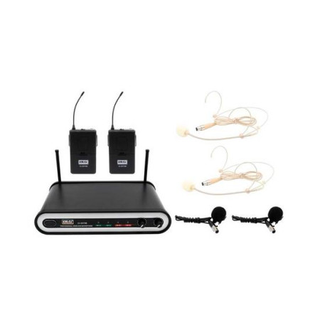 Anúncio: MICROFONE BLG S/FIO IU-2070B C/2 HEADSET PELE