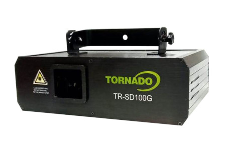 Anúncio: LASER TORNADO SD-100G VERDE SD/ILDA 500MV