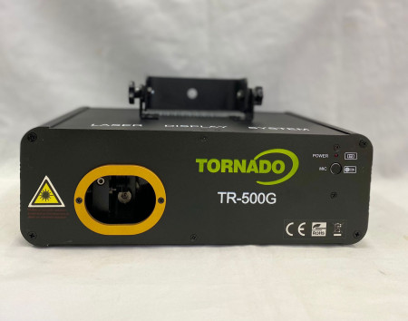 Anúncio: LASER TORNADO TR-500G VERDE/ILDA 500MV