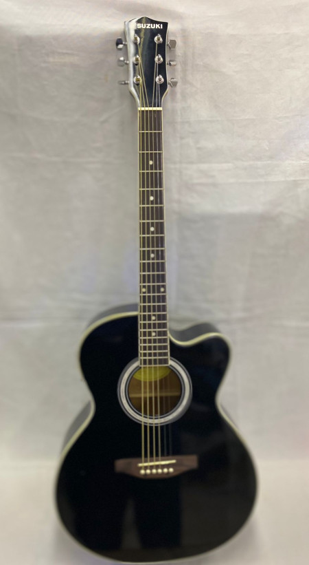 Anúncio: VIOLAO SUZUKI JUMBO SFJ-2CE BK C/AFIN