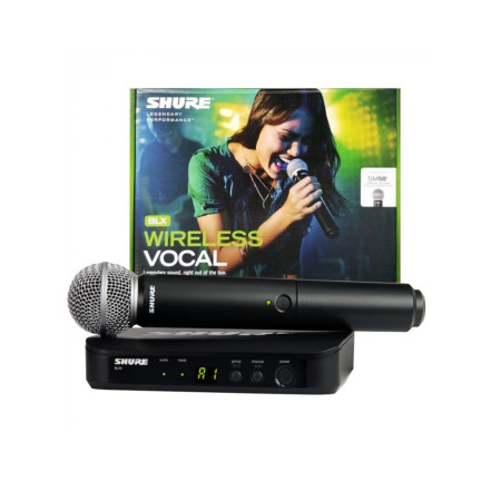 Anúncio: MICROFONE SHURE BLX24/SM58