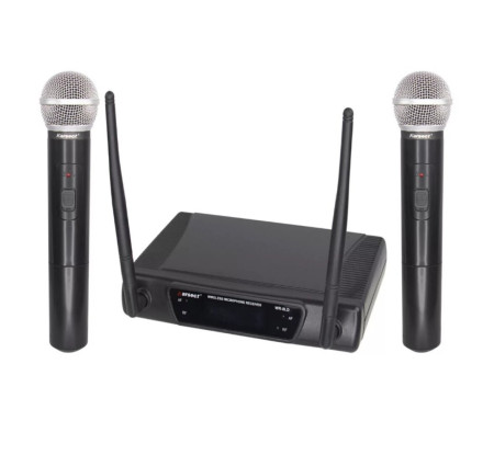 Anúncio: MICROFONE KARSECT S/FIO DUPLO WR-8LD/HT15A MANO DIGI.