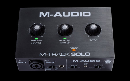 Anúncio: M-AUDIO M-TRACK SOLO