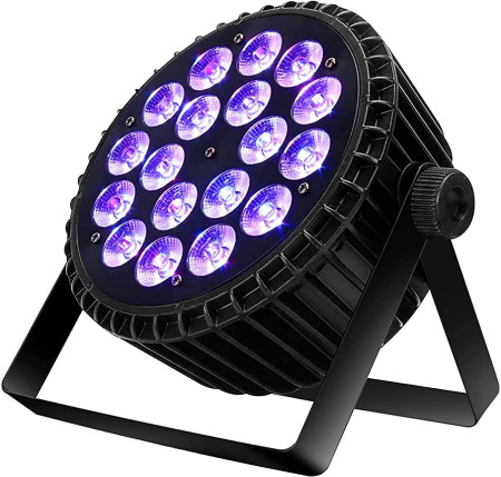 Anúncio: PARLED DIGI-LIGHT 18X18W RGBWA+UV SUPER SLIM