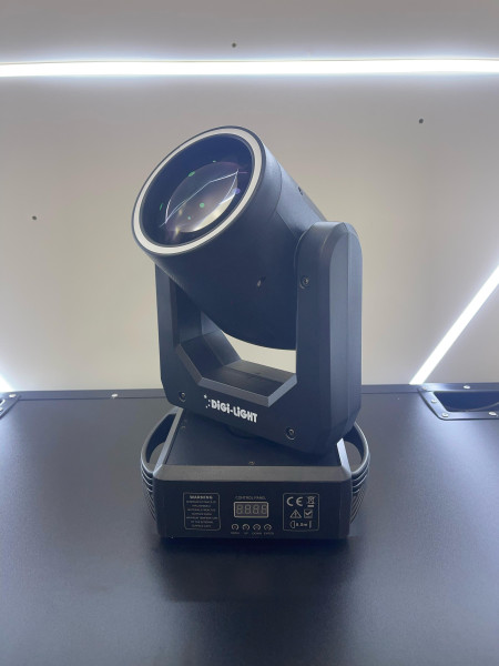 Anúncio: MOVING DIGI LIGHT BEAM/LED  150W
