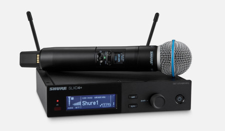 Anúncio: MIC.SHURE SLXD24+/BETA58 MANO NOVO
