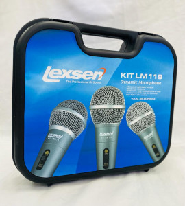 MIC.LEXSEN KIT C/3 LM-119