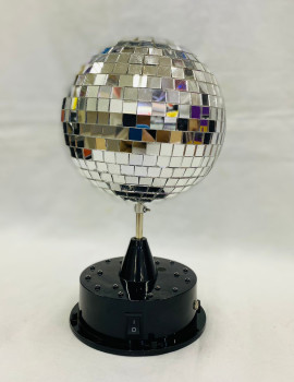 GLOBO CRISTAL LT-P1 BOLA GIRA C/LED