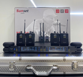 TRANSMISSOR IN-EAR SUNSET MS-04 C/4 UHF DIGITAL