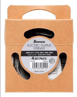 CORDA IBANEZ GUIT PACK 4SET 009-042