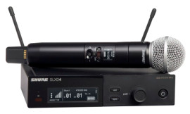MIC.SHURE SLXD24+/SM58 NOVO